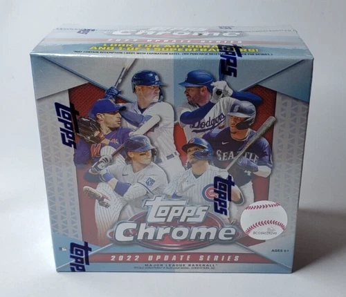 New 2022 Topps Chrome Update Series MLB MEGA Box - IN HAND - Factory Sealed