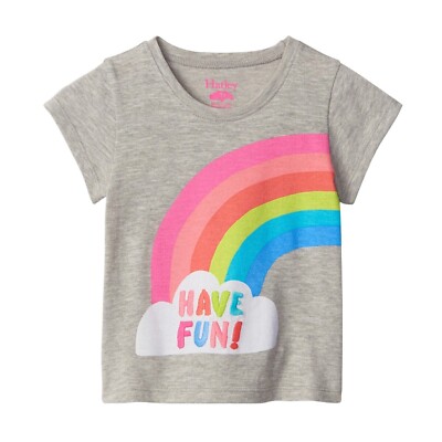 Hatley ''Have Fun!'' Regenbogen T-Shirt in den Größen 2-4 Jahre
