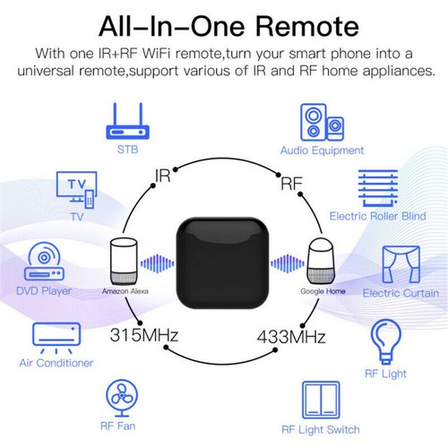 WiFi RF+IR Remote Controller RF Appliances Tuya/Smart Life App Voice Control - Picture 10 of 12