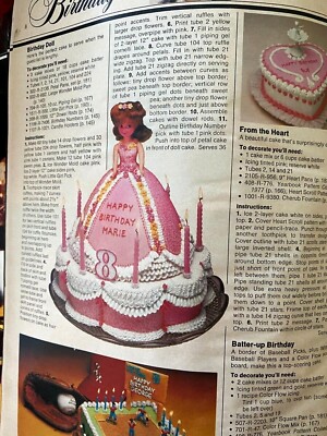 1977 Wilton Yearbook Cake Decorating ~ Birthday Christmas Easter
