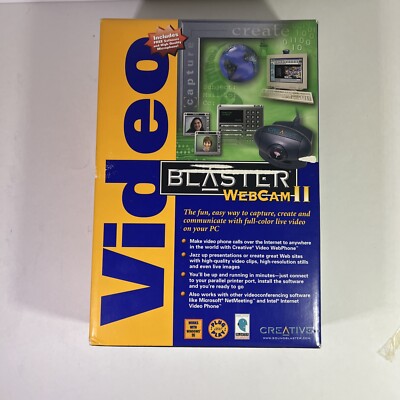 Webcam vidéo blaster (II/2) Creative Labs TOUT NEUF PAQUET