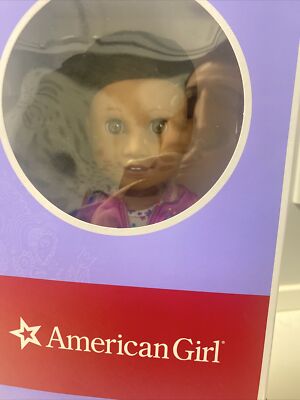 NIB American Girl JLY #67 Doll, Dark Skin, Black-Brown Hair, Brown