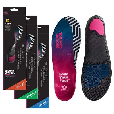Spenco GROUND CONTROL ( HIGH / MID / LOW ) Shoe Insoles Ship Japan
