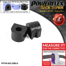 Powerflex Black Frarb IN Buchsen 20mm Mercedes CLK W209 02-09 PFF40-503-20BLK