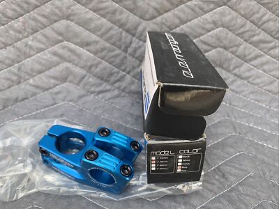 Elevn Racing 1  Stem BLUE 38 mm Reach BMX Racing Junior
