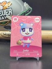 Judy 430 Animal Crossing Amiibo Card Authentic Series 5 MINT NEVER SCANNED EF 