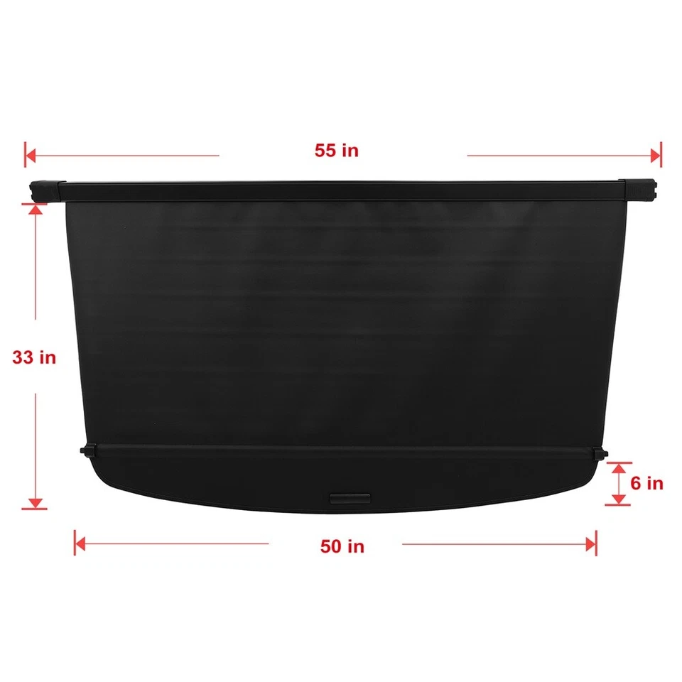 For Land Rover Range Rover Sport Tonneau Privacy Shield Cargo Cover Retractable Foto 2 de 4