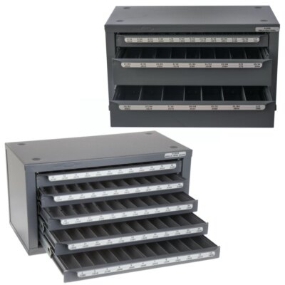 Huot 13000 & 13025 | Drill Bit Dispenser for Fractional & Number
