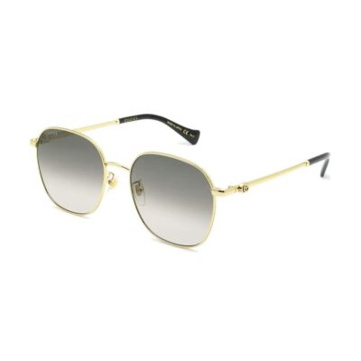 GUCCI サングラス GG1142SA-001 GOLD/ GRAY ユニセックス GUCCI-GG1142SA 001 Square Sunglasses Gold Gray Gradient | eBay