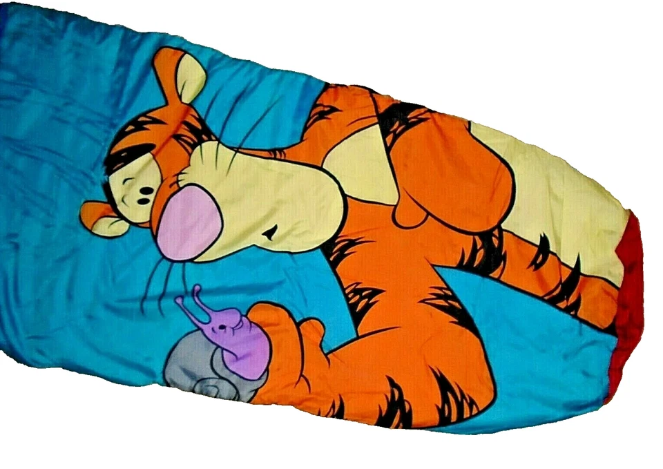 Vintage Disney Winnie the Pooh TIGGER Mummy Sleeping Bag Blanket Comforter - Image 3 of 4