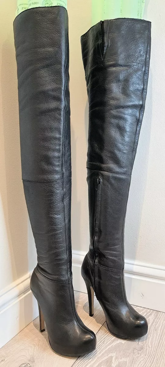 Topshop knee deals high boots