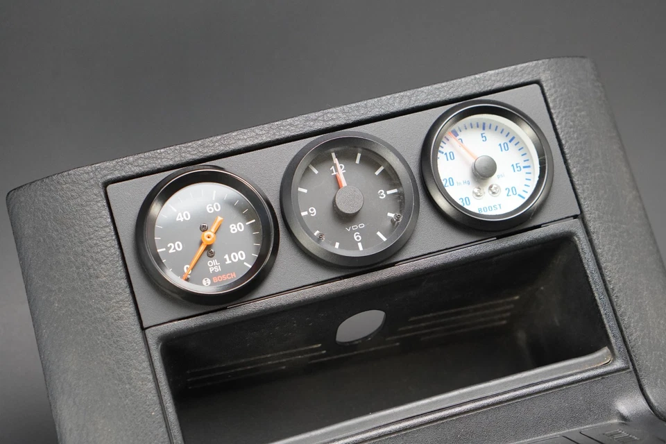 Placa de montaje de panel de eliminación de reloj BMW E36 OBC 325i 328is M3 Foto 4 de 4