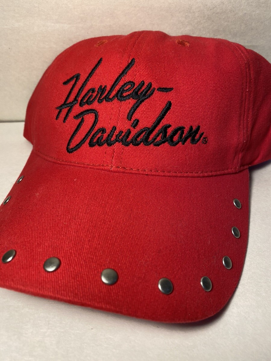 Harley Davidson Studded Embroidered Motorcycle Hat Harley-Davidson Daytona Exclusive Scripted Embroidered  main image 3