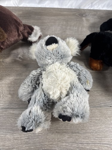Ganz Plush Lot of 7 Dogs, Koala, Gorilla, Eagle, Polar Bear, Cow Some Stains - Picture 21 of 24