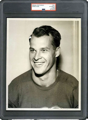 Gordie Howe Original Vintage Photos