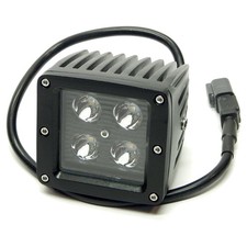 1,440 Lumens 16W Black Series Square LED Light - Ideal for Trucks and Trailers