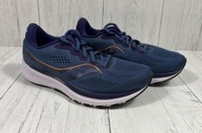 SAUCONY Ride 14 Womens 6.5 Blue PWRRUN Cushioned Road Running Athletic Shoes