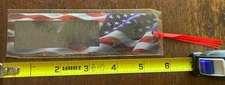 Patriotic American Flag BOOKMARK with Magnifying Glass - USA