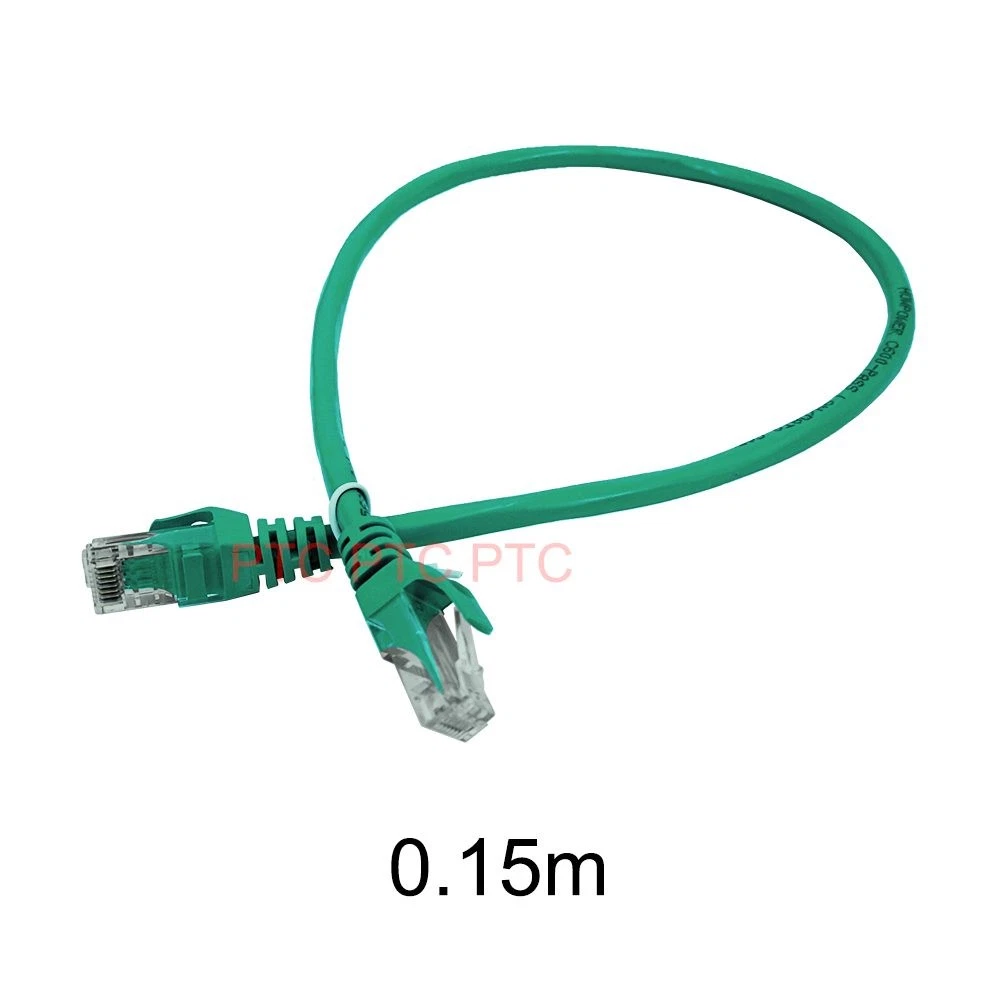 Cat 6 0.15m 0.3m 0.5m 1m 2m 3m 5m RJ45 UTP Ethernet Network Lan Cable Patch Lead