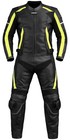 Mens 2 Piece Motorcycle Leather Suit CE Armour Racing Motorbike Biker Leathers