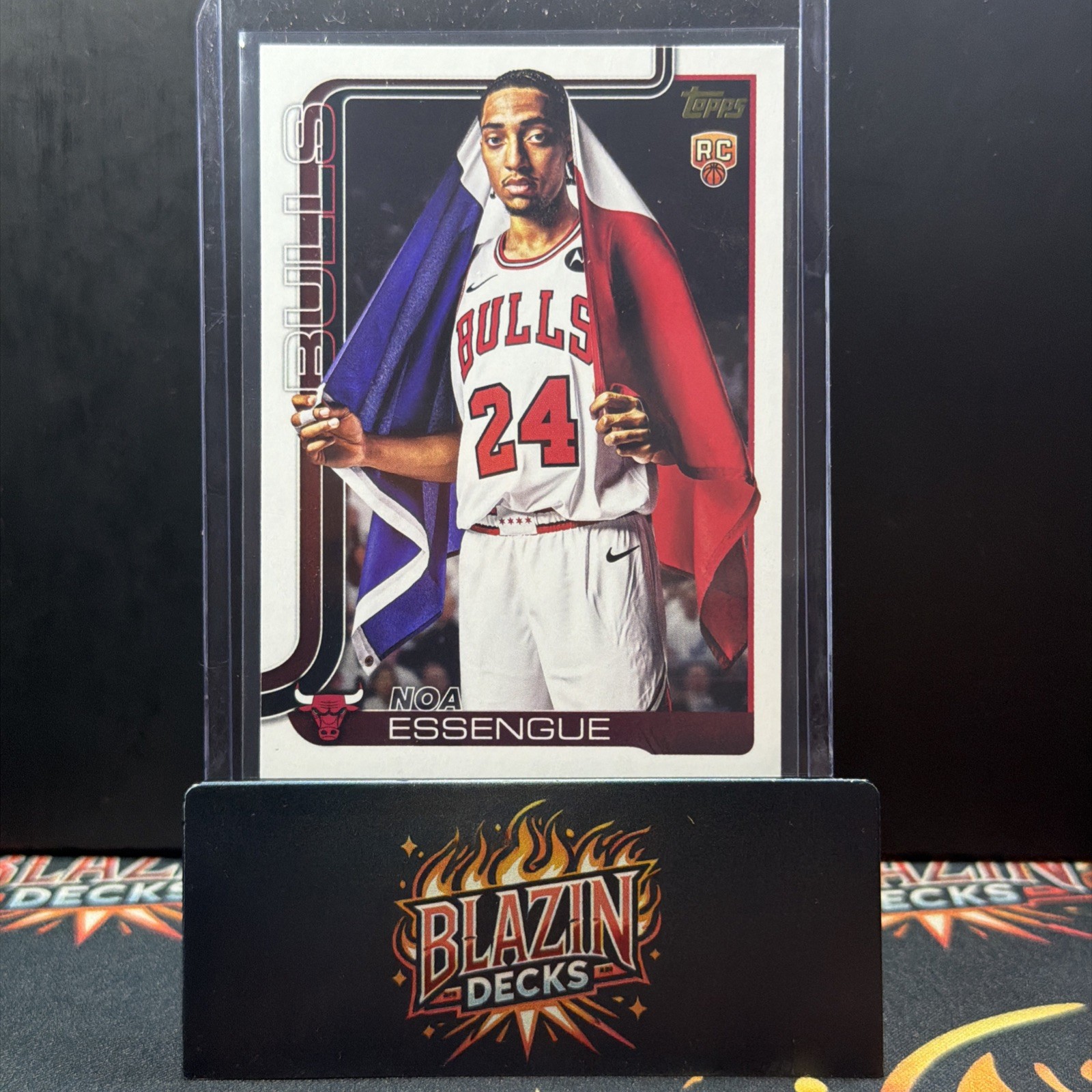 2025-26 Topps #212 Noa Essengue Golden Mirror SSP RC