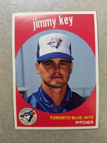 Jimmy Key Toronto Blue Jays #49 1989 Baseball Cards Magazine RARE ...