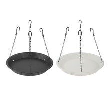 Hanging Bird Feeder Birdbath Hanging Bird Bath for Outside Bird Lover Patio