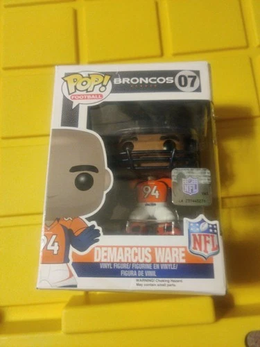 Funko POP! NFL DEMARCUS WARE #07 Denver Broncos Vinyl Figure 2014 Vaulted