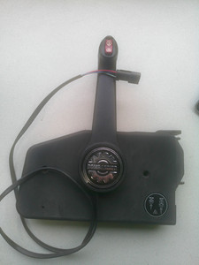 OEM Johnson Evinrude OMC 176381 Side Mount Remote Control w/Trim NO KEY SWITCH