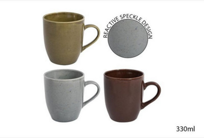 Mad About Tassen handgefertigt reaktive Glasur Tee Kaffee Steinzeug Tassen 11oz