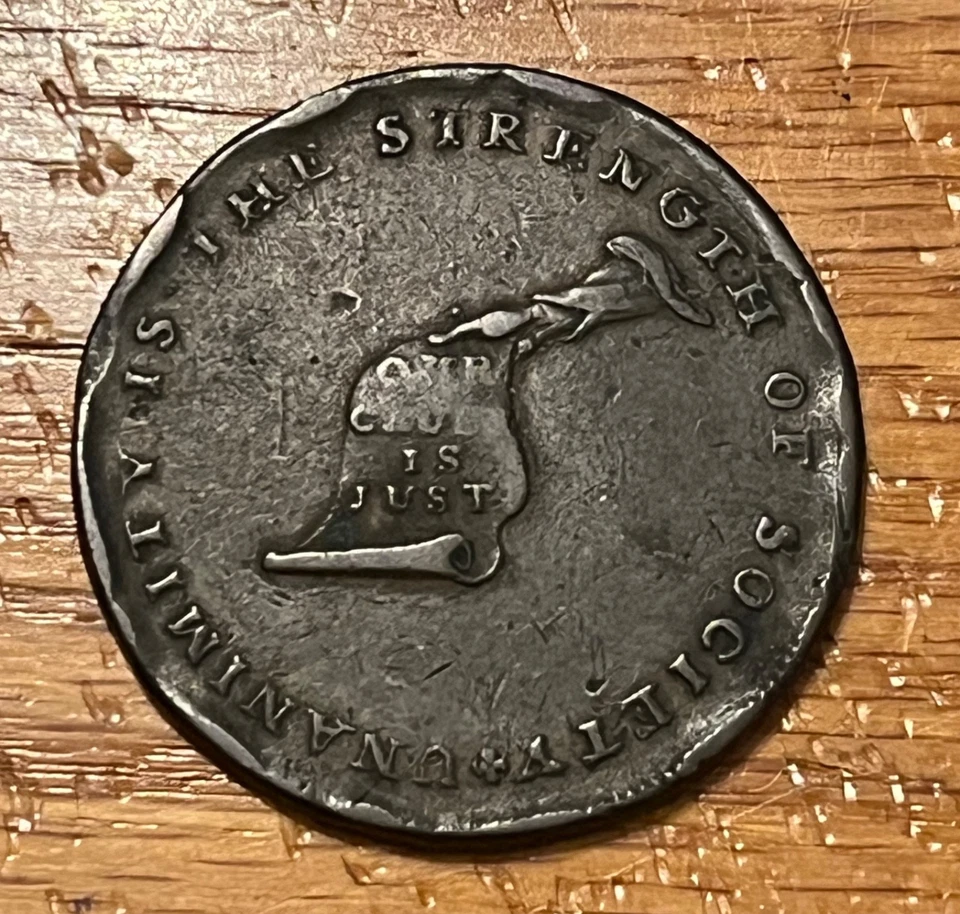 ( 1792-1794 ) Colonial Kentucky large cent , scarce - Image 3 of 4