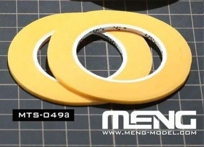 MENG MTS-049a Masking Tape 2mm x 18m | Abklebeband Präzision Lackierhilfe