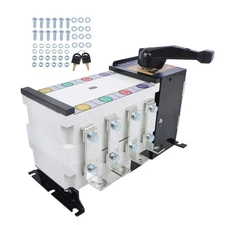 ATS 400A 4 Poles 110V 220V Grid to AC Generator Automatic Transfer Switch