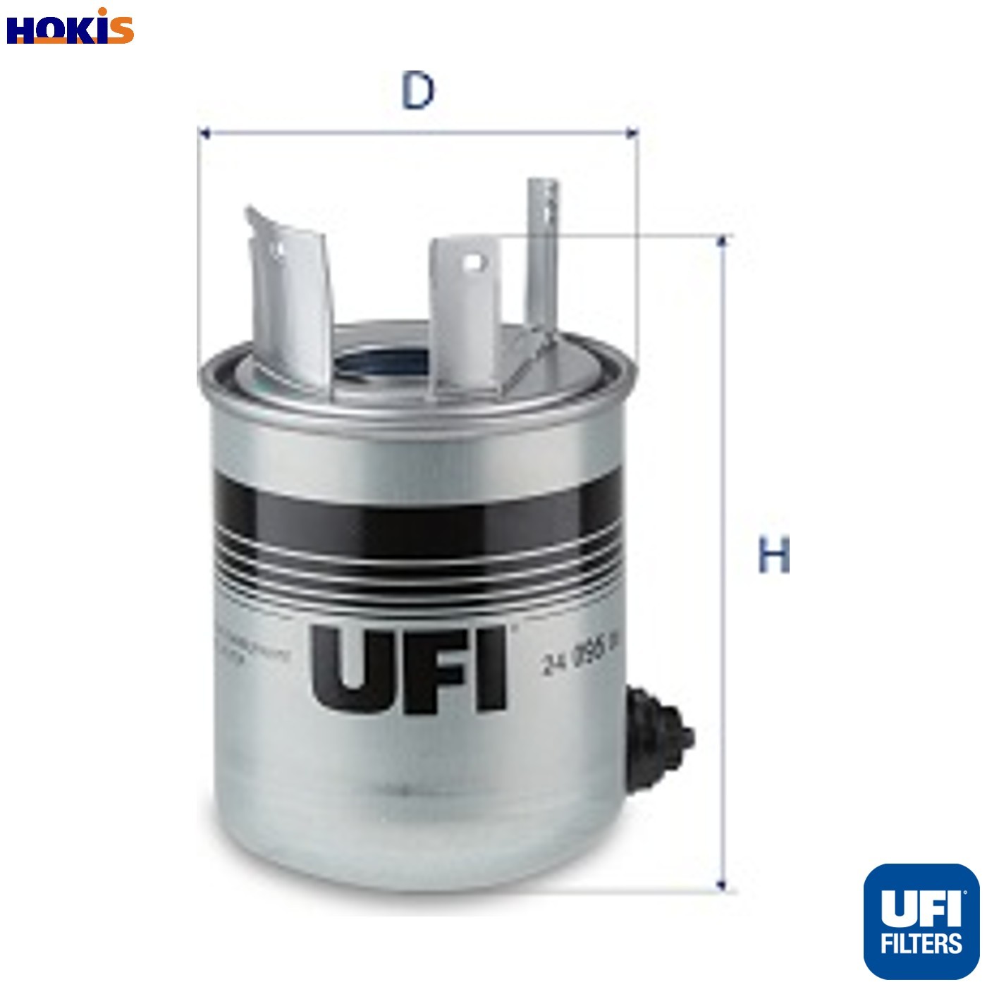 FUEL FILTER 24.095.06 FOR RENAULT NISSAN M9R 868 2.0L 4cyl KOLEOS IIM9R 2.0L - Image 5