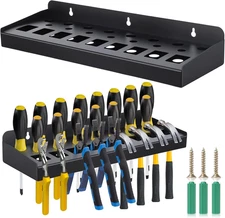 Dualshine 2Pcs Screwdriver Organizer, Screwdriver Holder, Hammer Rack, Pliers St