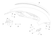 OEM Carbon Fiber Spoiler | 1455166-00-C | Tesla Model 3 17-23