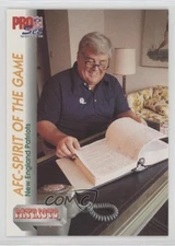 1992 Pro Set AFC Spirit of the Game New England Patriots Francis Bucko Kilroy