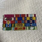 15 US Air Force Combat Military Ribbon Bar Gulf War Vietnam War Era Vintage