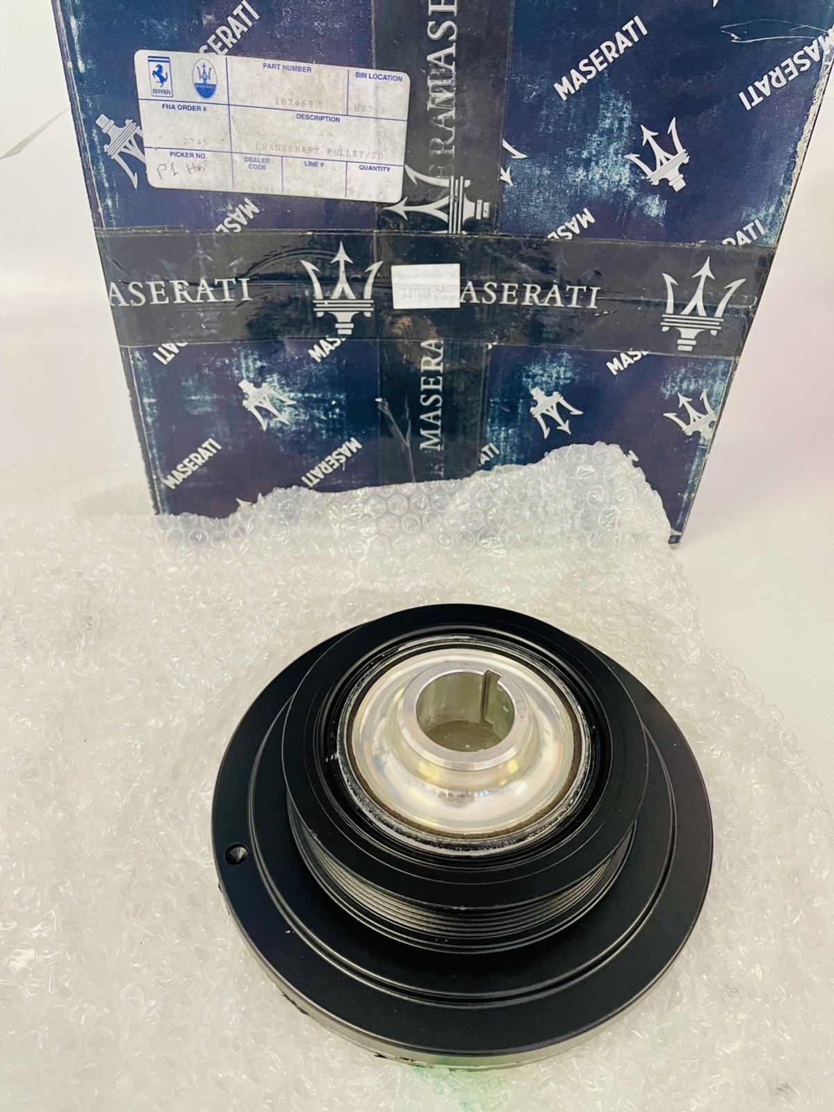 Maserati 4200, Quattroporte - Torsion Damper / Pulley- P/N 187649