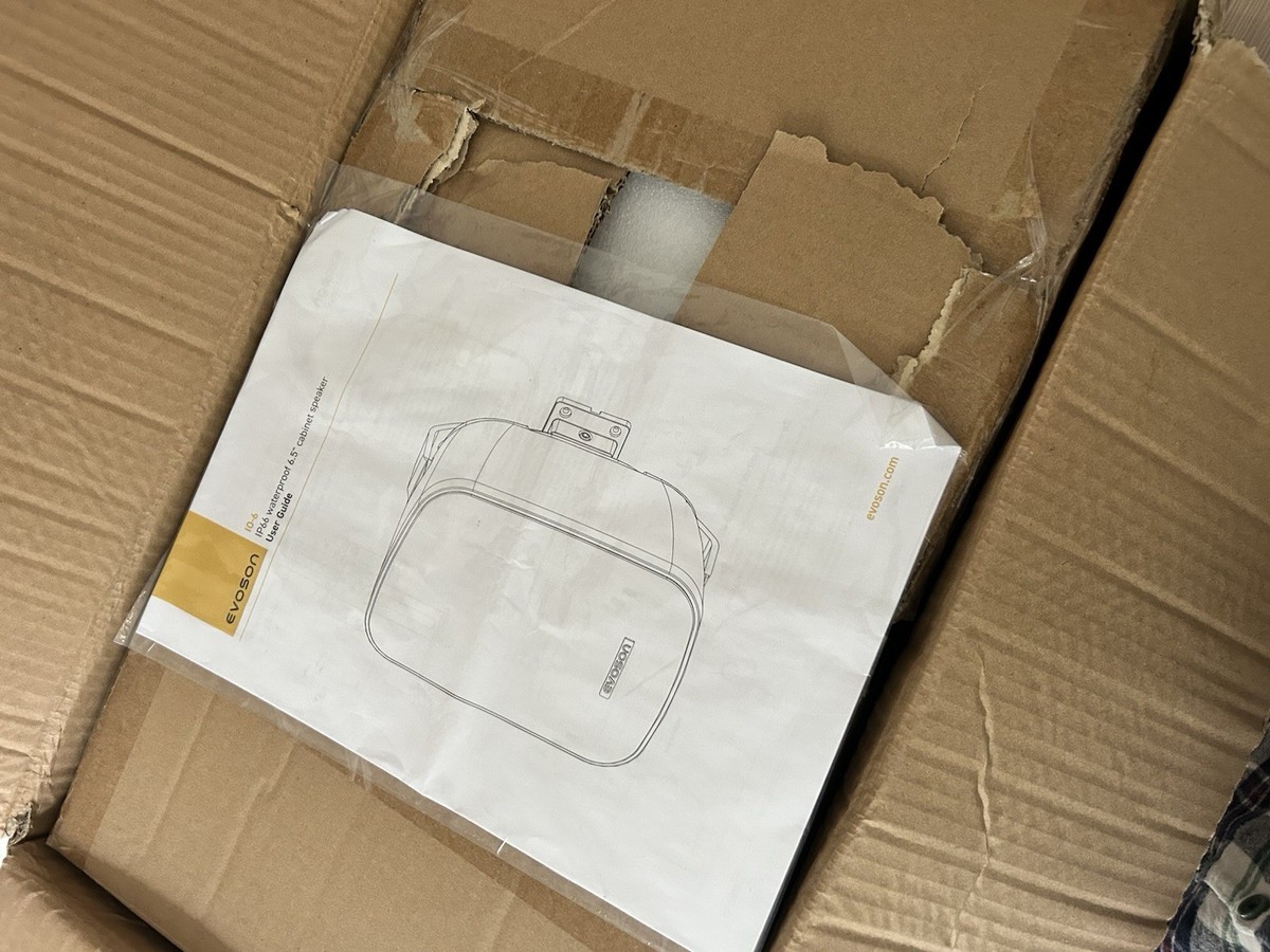 Waterproof Cabinet speaker Evoson IP66 White