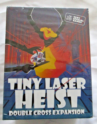 Tiny Laser Heist Double Cross Expansion Pack Board Game NEW SEALED