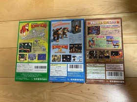 Super Donkey Kong 1 2 3 W/box Instructions Super Famicom SFC Cartridge Nintendo