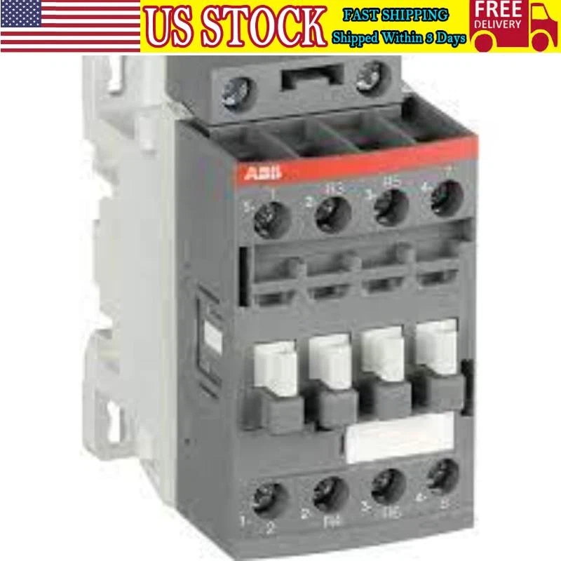 ABB AF09-30-10-11 CONTACTOR 25 AMP 20/60 VDC 1 NO 50/60Hz DIN RAIL US Free TAX #
