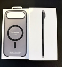Apple iPhone Air Space Black 256GBin OVP inkl. Apple Case 100% Batterie Wie NEU