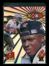 Warrick Dunn 1998 Collector's Edge Super Bowl Card Show #24 Proofs 500 #/500