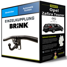 Abnehmbare Anhängerkupplung für OPEL Zafira Tourer 11-19 C Typ P12 Brink NEU