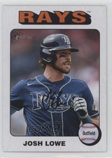 2024 Topps Heritage White Border Josh Lowe #122 sh7