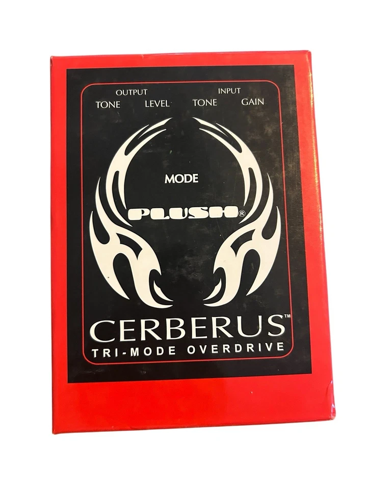 🎸 Pedal Overdrive Plush Cerberus Tri-Mode - Guitarra Boutique FX con caja Foto 2 de 4