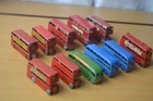 Matchbox Lesney Buses & Coaches Diecast Vehicles Job Lot Vintage 1950s - 1960s