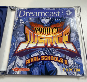 Project Justice Rival Schools 2 Sega Dreamcast Game Boxed Complete 2001 PAL VGC